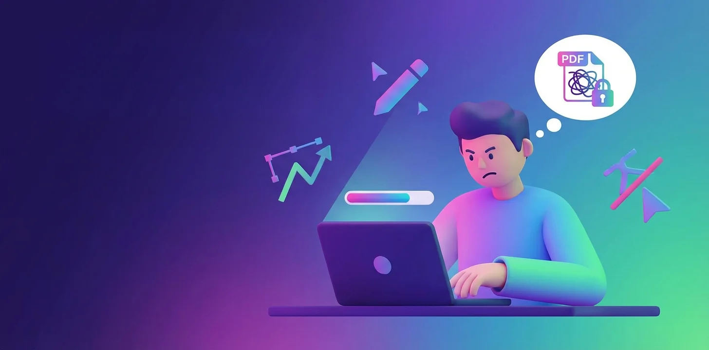 User struggling with limited PDF editing options in basic viewer